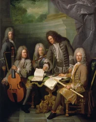 La Barre und andere Musiker, ca. 1710